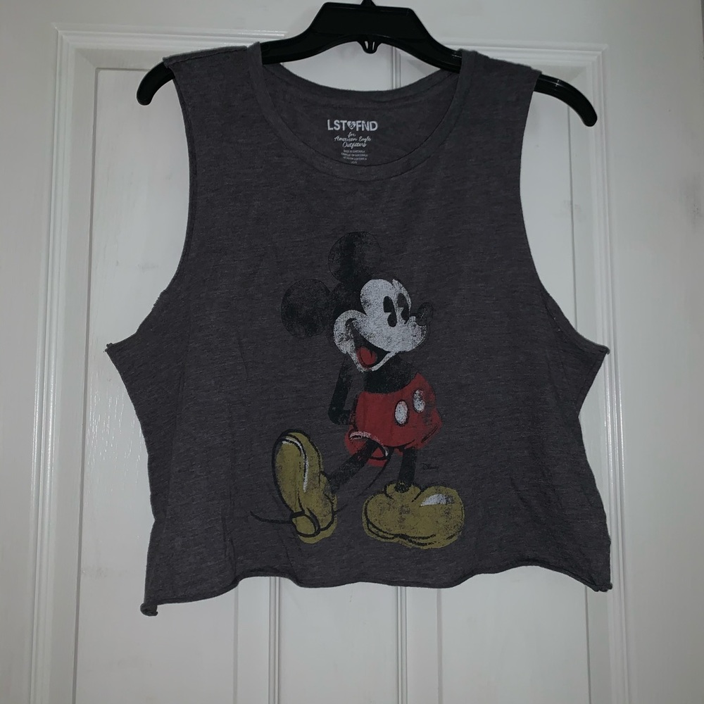 Disney crop muscle tank